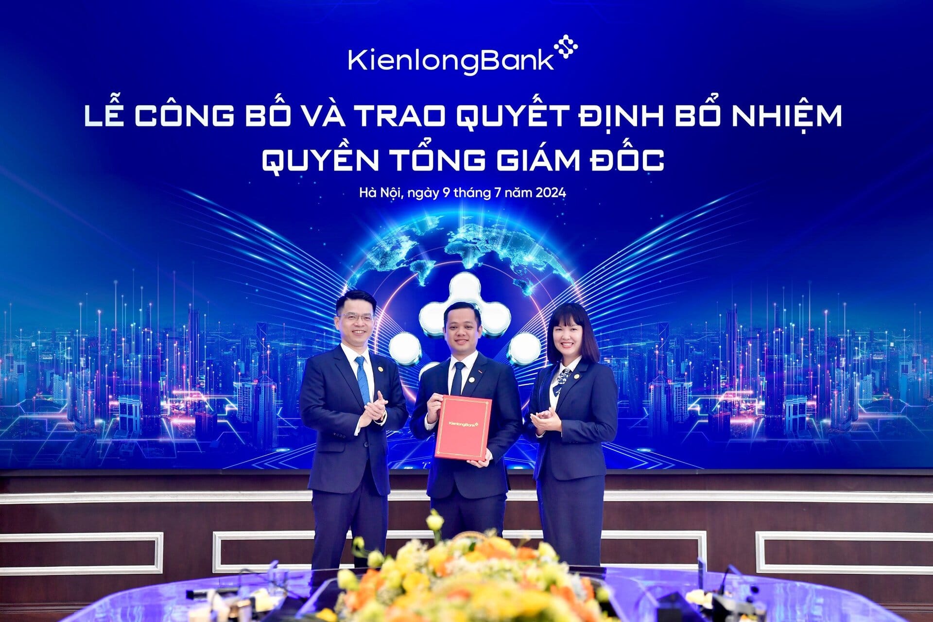 ÔNG TRẦN HỒNG MINH GIỮ CHỨC QUYỀN TỔNG GIÁM ĐỐC KIENLONGBANK